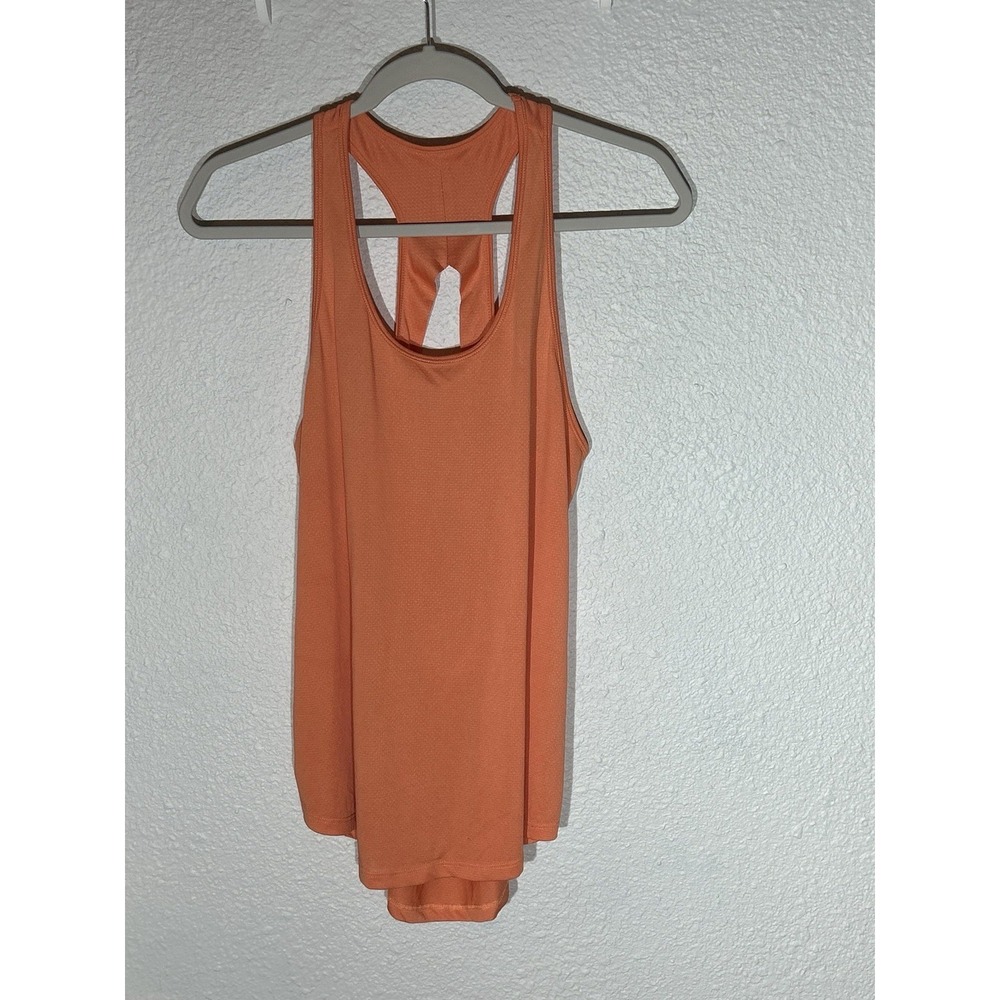 Zyia Athletic XL Peach/Orange Tank Top Open Back